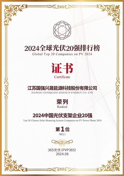 Κίνα Jiangsu Guoqiang Singsun Energy Co., Ltd. Εταιρικό Προφίλ